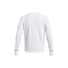 Under Armour Qualifier Fleece Warm Crew Neck Long Sleeve T-Shirt Men Tops White 1379304-100