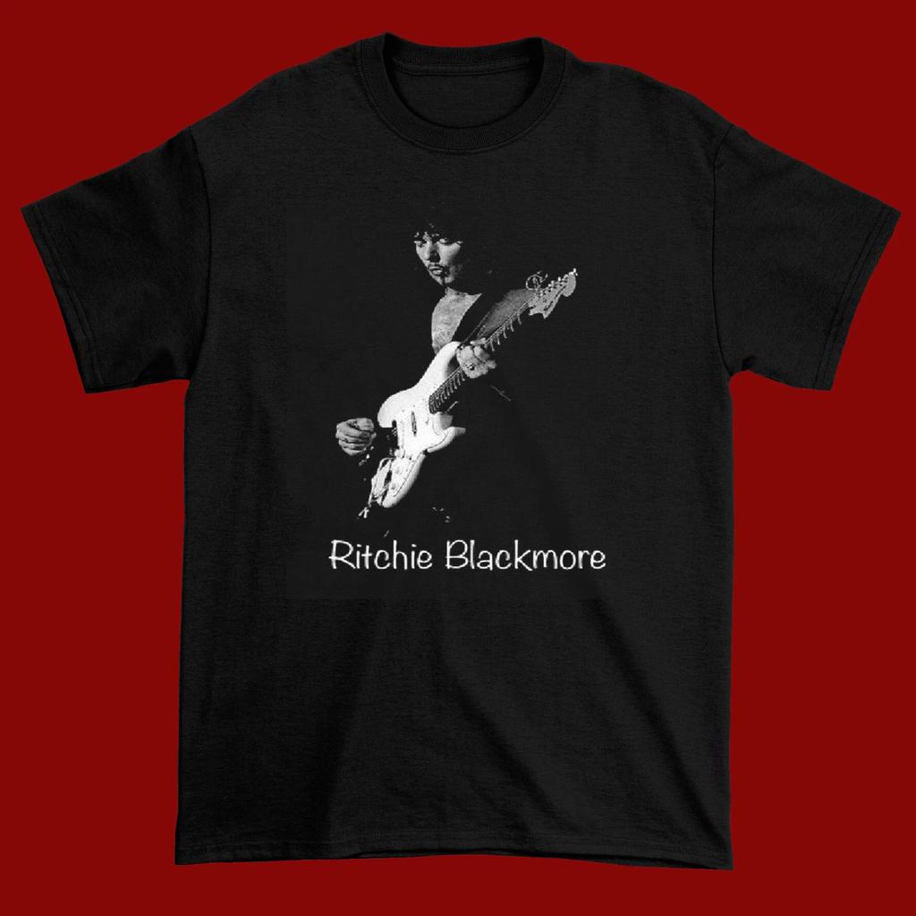 New popular Ritchie Blackmore guitarist Full Size Shirt Black Unisex B332