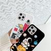 Прекрасный мягкий чехол Astronaut для Samsung Galaxy S22 S21 S20 FE Note 20 Ultra 9 8 10 Lite S8 S9 S10 Plus S10e M52 M31 M32 M13 Shell