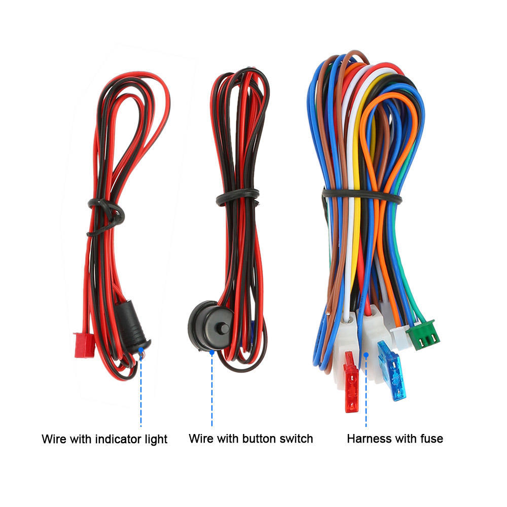 Автомобильная сигнализация, система защиты автомобиля, система безопасности, сирена без ключа с 2 пультами дистанционного управления, Burgla