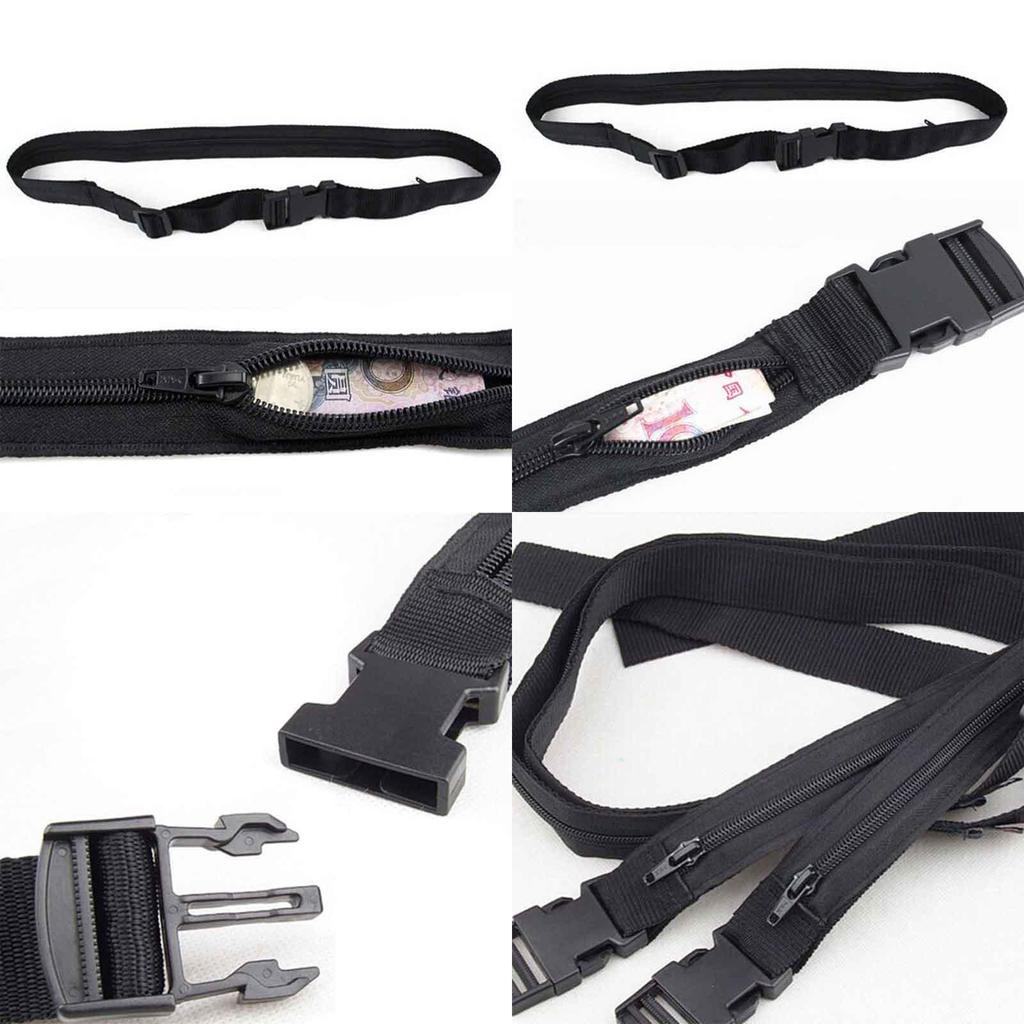 Премиум Качество Скрытый Секретный Кошелек Безопасности Паспорт Деньги Поясная Сумка Дорожная Сумка