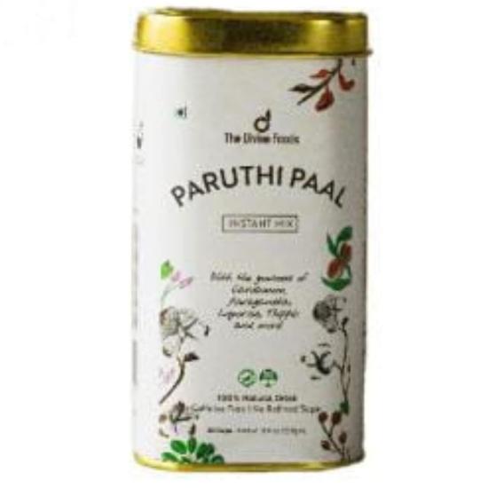 The Divine Foods Paruthi Paal Cotton Seed Latte Mix | Cold-Pressed | Antioxidant-Rich | Supports Heart Health & Cholesterol | 250g