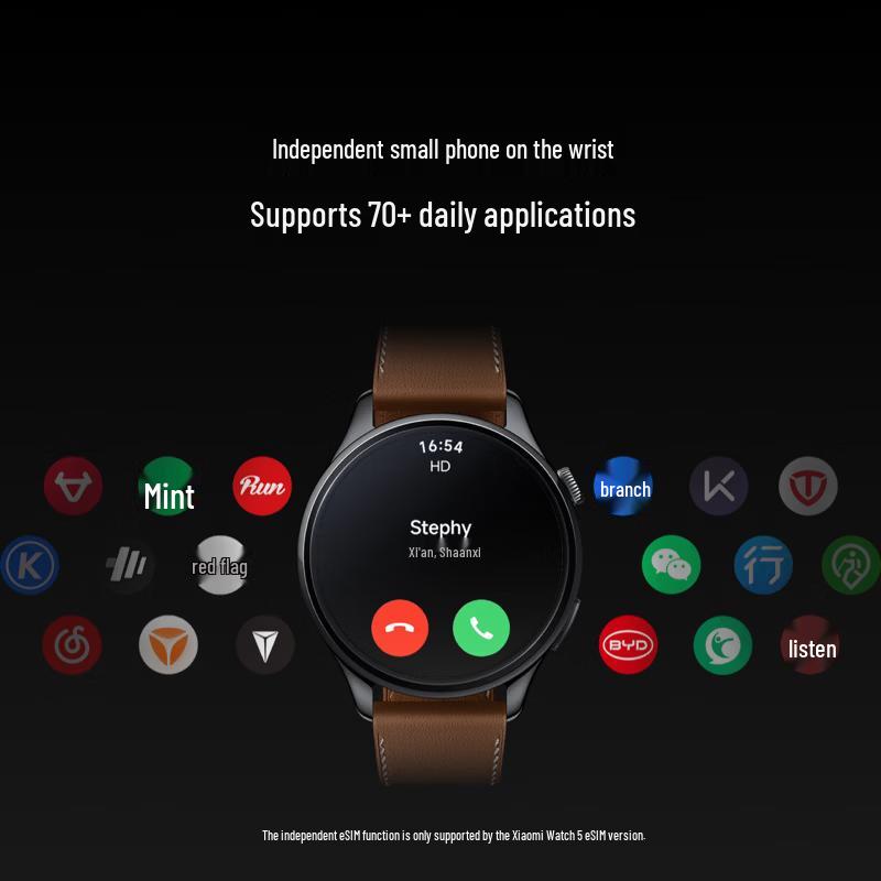 Xiaomi Watch 5 eSIM Flagship Smartwatch (CN version)
