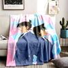 Detective Conan Theme Blanket Suitable For The Sofa Camping And Travel Made Of Soft Flannel Material An Ideal Gift For Occasions Such As Birthday