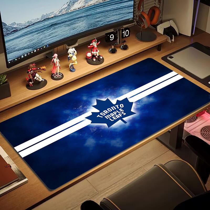 Toronto Maple Leafs Color Mouse Pad Large Gaming Table Cushion Non-slip Laptop Tablet Big Mousepad XXL Mat Mini PC Playmat With Lock edge