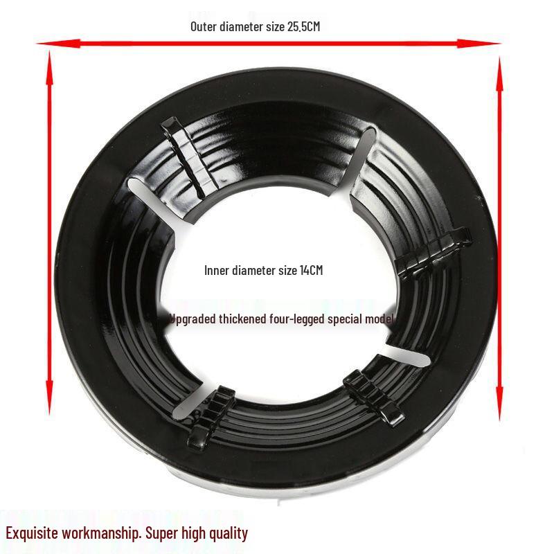 Универсальная ветрозащитная газовая плита с энергосберегающим кольцом и нескользящей подставкой