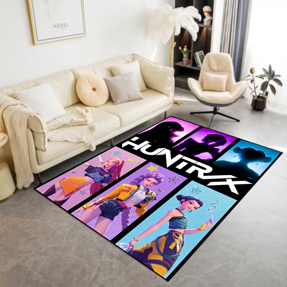 Fantasy Heroes Adventure Floor Mat Perfect for Playrooms Game Room Dormitory Dining Room Antislip Carpet Decorate Offices Spiritual Gift