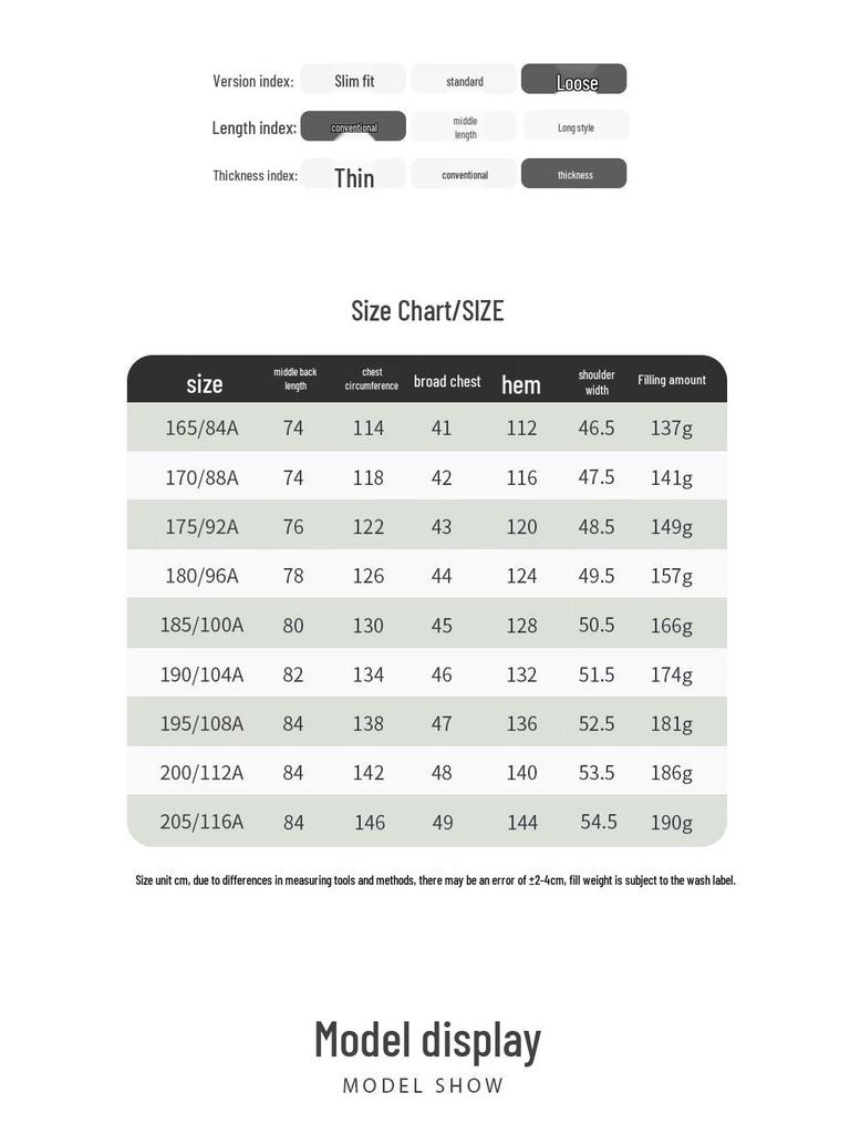 Tanboer Men's Mountain Style Hooded Multi-Pocket Down Parka TA233559