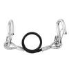 Trailer Safety Cable 27.6 Inch S Hook Spring Safety Rope RV 3500lbs Weight Capacity Safety Towing Cable