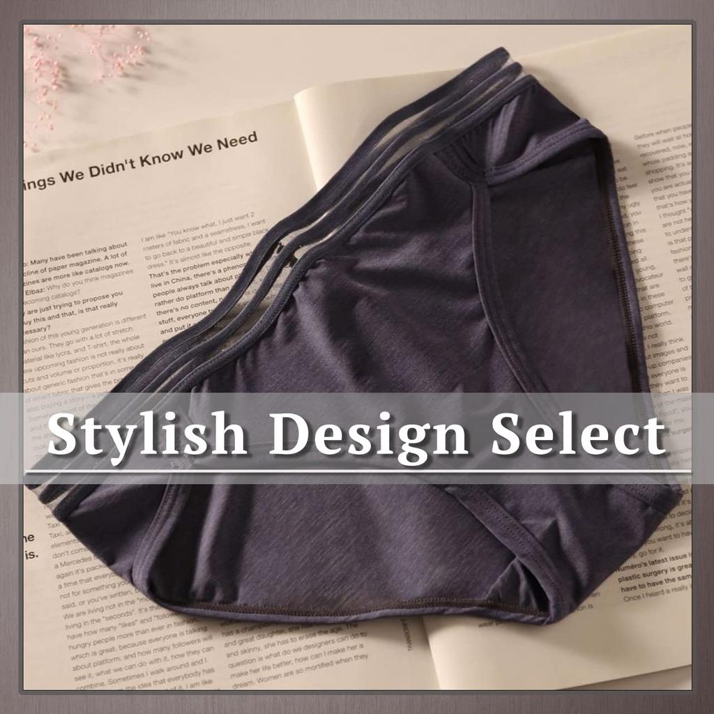 ONE LIMITATION PT080 Однотонные трусы женские (черный)