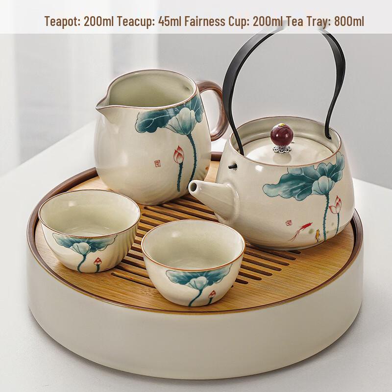 Handun Ru Kiln Kung Fu Tea Set