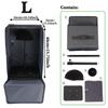 Wig Storage Box Hand Carry Wig Packaging Case for Toupee Lace Frontal Closure Dustproof Organizer for Salon Home Daily Use