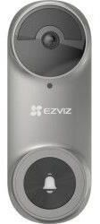 Sonnette vidéo connectée - EZVIZ - DB2 5PM PRO 3K - Sur batterie - Gris