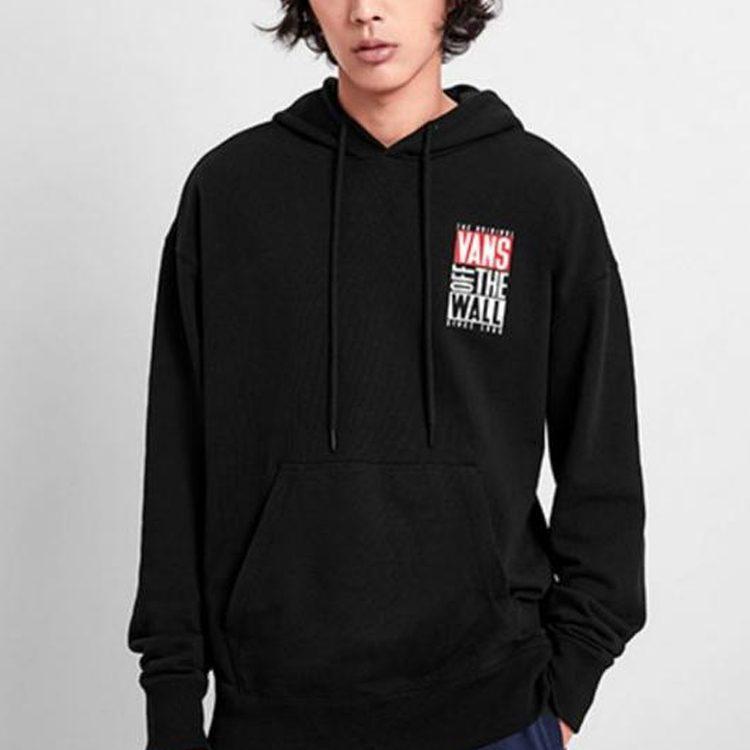 Vans Толстовки Унисекс С капюшоном Средней плотности Обычный крой VN0A4ML3BLK