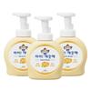 Kids Clean Antibacterial Foam Hand Soap Purely Soft Powder Scent, 490ml, 3 Pieces
