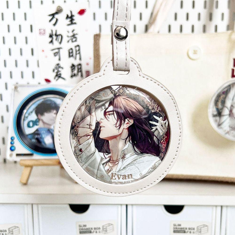 Badge Display Transparent Round Bag Idol Merchandise Storage Single Badge Itabag Girl