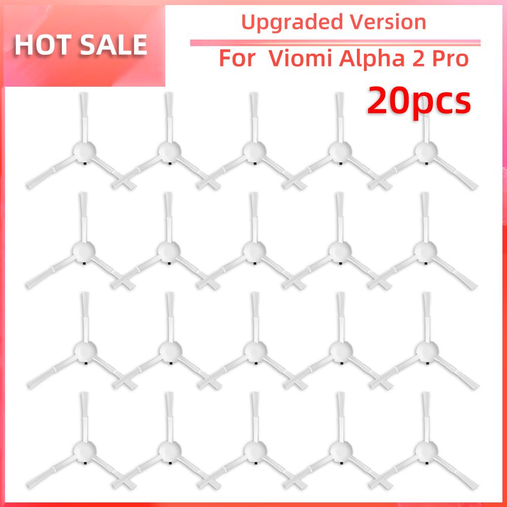 For Viomi Alpha 2 Pro Robot Vacuum Cleaner Replacement Parts Hepa Filter Side Brush Spare Parts Accessories