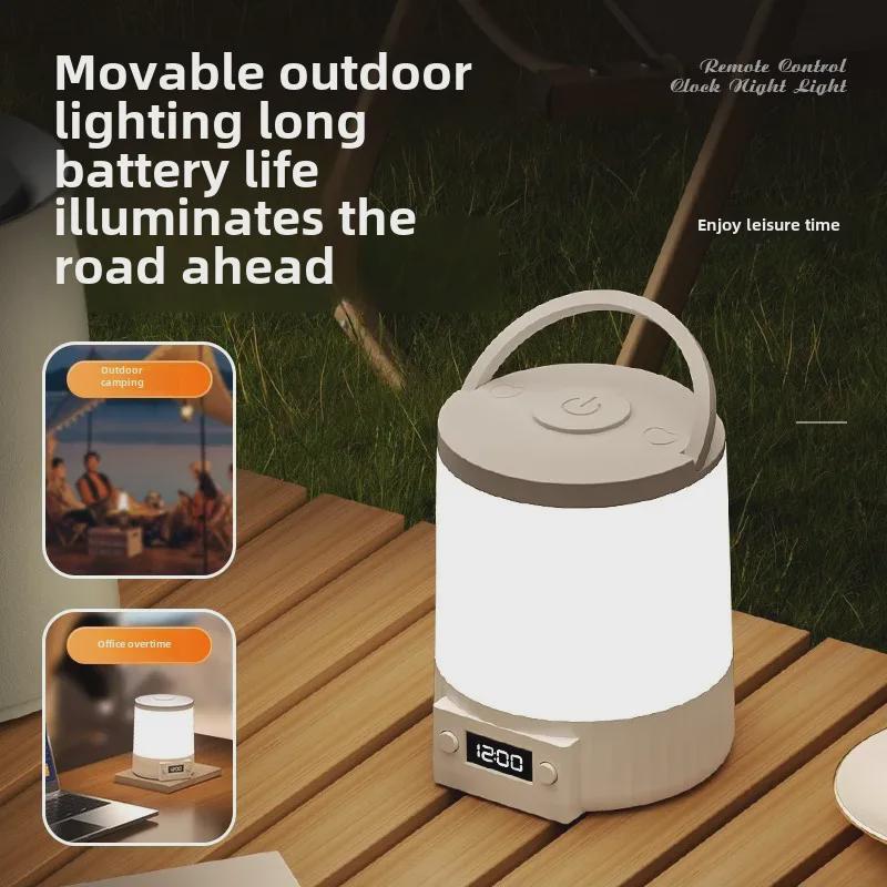 Перезаряжаемый светодиодный ночник: Портативная сенсорная лампа для кормления, ночника, спальни, стола или сна