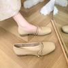 New Soft-soled Single Shoes Women's Spring Skirt Is Not Tired, One Pedal Is Beautiful Mary Jane Grandma Shoes