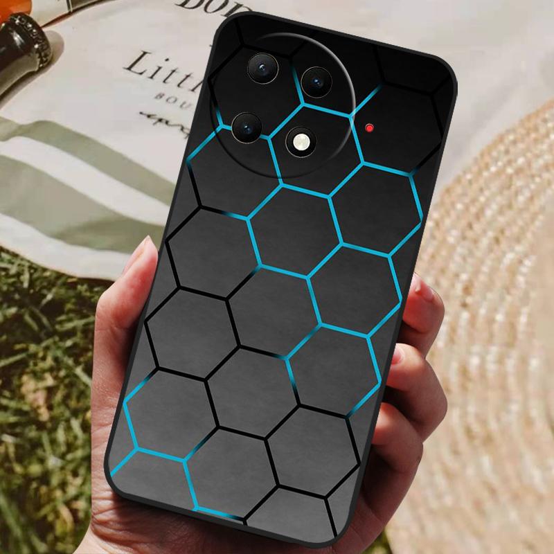Для чехла Tecno Camon 30S Pro Мягкая силиконовая крышка Черный бампер ТПУ Для чехла Tecno Camon 30 4G / 30S 30 Pro 5G Чехол Funda Чехлы для телефонов
