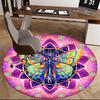 Colorful Butterfly Office Carpet Chair Mats, Home Decor, Sofa Rug, Office Carpet Gift for Bedroom, Living Room, Various Rooms1118165a