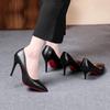 Fashion High Heels Women's 2025 New Women's Shoes Spring Pointed Shallow Mouth Single Shoes Women's Slim Heels Fashion Shoes