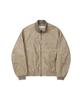 Блузон из стираной искусственной кожи Secondmono [Бежевый]_Sejk024Beige