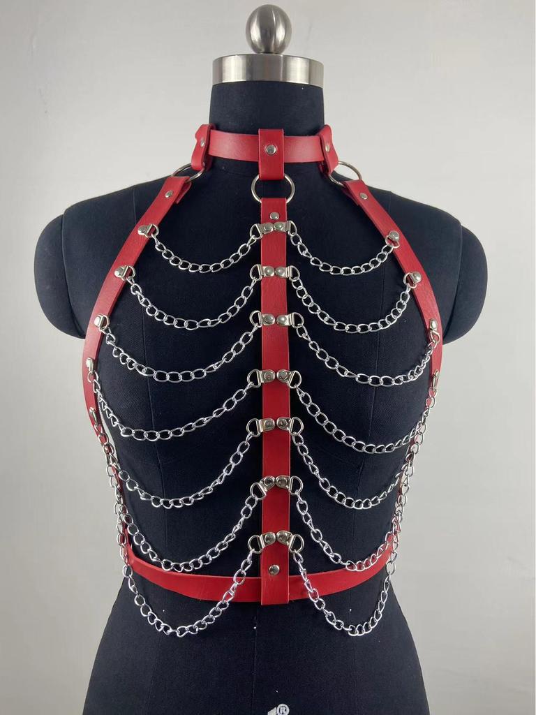 European & American Cross-Border Sexy Exaggerated Choker & Waist Body Chain