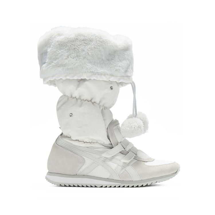 ONITSUKA TIGER Теплые высокие повседневные кроссовки Женские белые кроссовки 1182A676-100