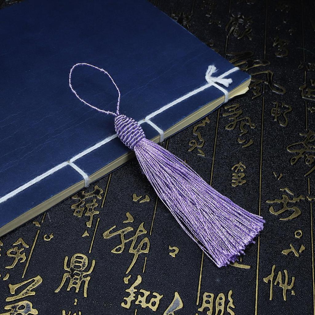 10Pcs Polyester Silk Tassel Fringe Trim 15cm Long Cotton Tassel For Wedding Home Decoration