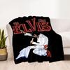 Elvis Presley Performance Blanket Ultra-Soft Perfect for Couch Chair Seaside for All Occasions Modern Style Suitable for Gifting Relatives and Friends