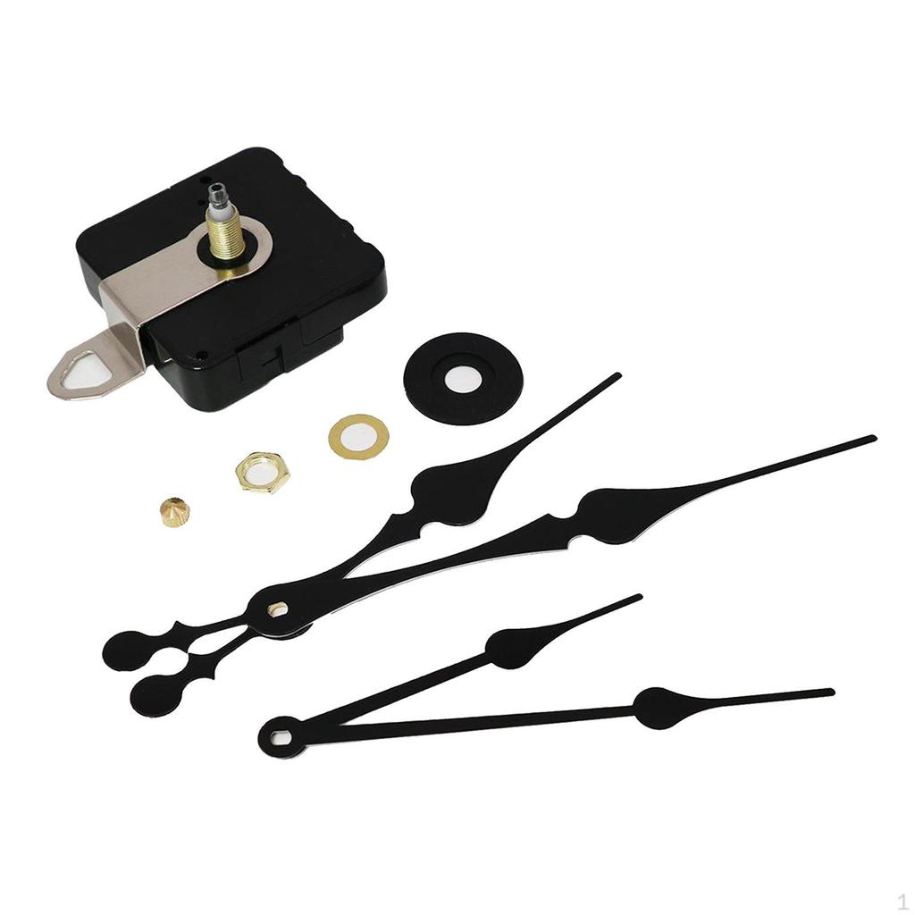 DIY Wall Clock Movement Mechanism Repair Replacement 20mm Shaft, Battery Powered