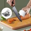 2 шт. Защитные накладки на пальцы для безопасной резки ножом, защита пальцев при нарезке овощей, многоразовые, прочные, легкие