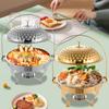 Commercial 8L Diamond Hanging Lid Dining Stove Party Chafing Dish Home Stainless Steel Buffet Set Gold/Silver