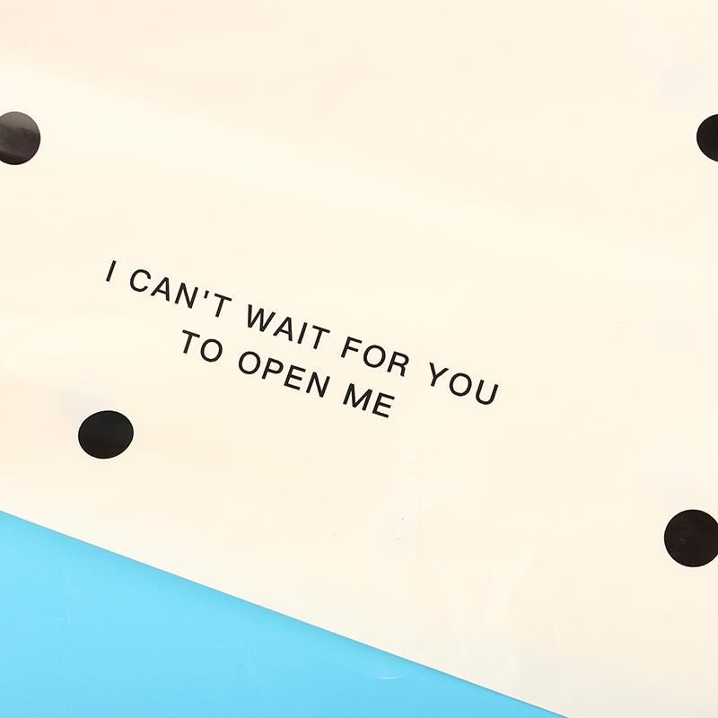 10 шт./лот Упаковочные пакеты с бантом Водонепроницаемый логистический пакет для одежды Почтовый пакет Заказной пластиковый почтовый пакет для доставки