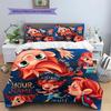 Pippi Longstocking Custom Name Pattern Bedding,Quilt Set Quilt Cover Pillowcase Home Birthday Gift(1 * duvet cover + 2 * pillowcase, without core)