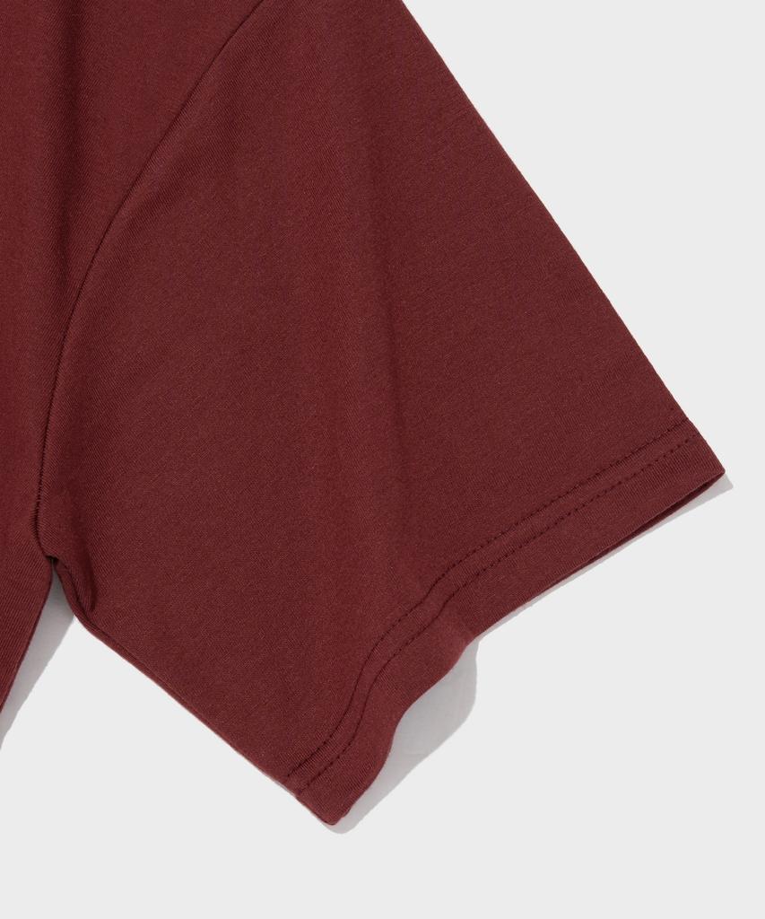 ROIDESROIS Roa Symbol Logo Short Sleeve T-Shirt (Wine)
