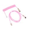 Механическая клавиатура Спиральный кабель Тип провода USB Type-C Порт USB Провод Механическая клавиатура Авиатор Настольный компьютер Авиационный разъем