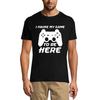 Men's T-Shirt I Pause My Game To Be Here - Gaming Apparel for Guys