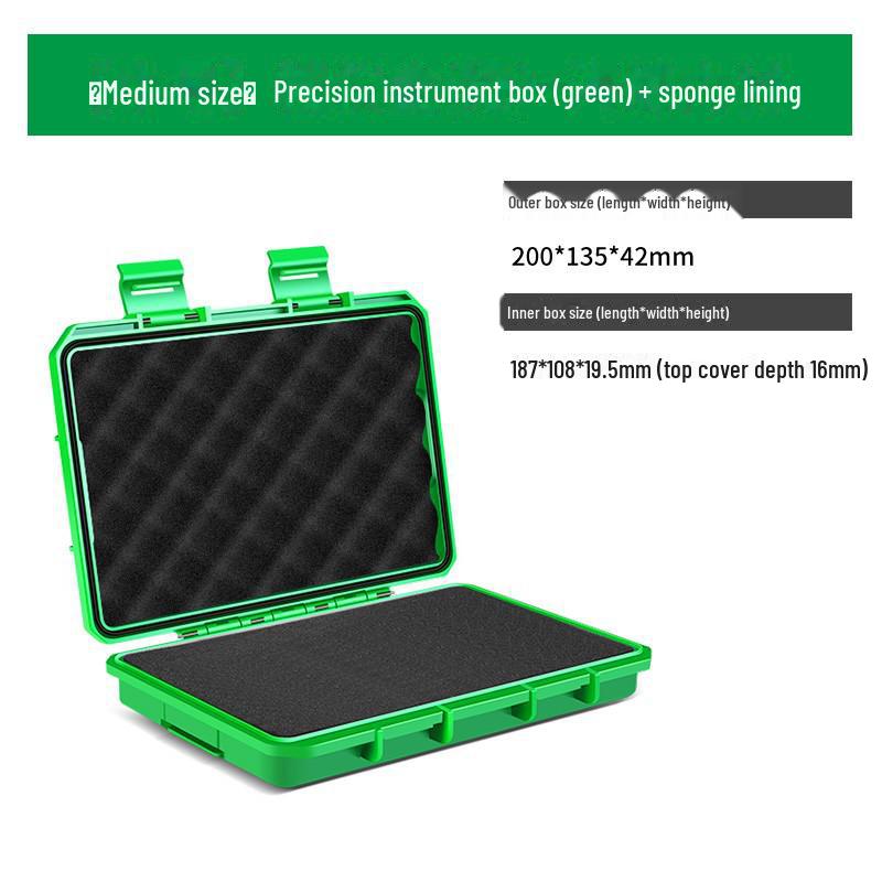 Герметичный водонепроницаемый ящик для хранения инструментов для небольших точных приборов