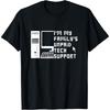 Я бесплатная техническая поддержка своей семьи Смешная футболка технической поддержки(2)