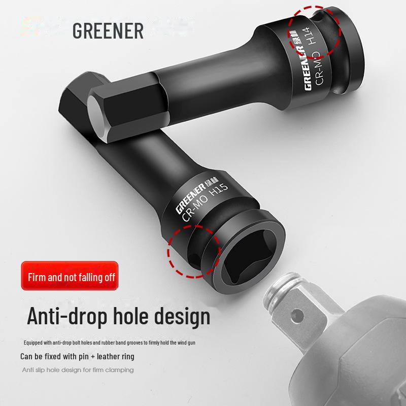 Набор пневматических торцевых ключей и отверток Green Forest 1/2 Hex