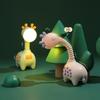 1 USB Rechargeable Miniature Retractable Giraffe Table Lamp, Reading and Ambient Night Light, Portable, for Outdoor, Bedroom, Study Room