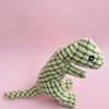 Dinosaur Squeak Doll Puppy Squeak Doll Dog Toy Dog Plush Toy Dog Toy L Size 1, Green