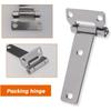 2-Piece Solid Forged 304 Stainless Steel T-Hitch – 135x58mm T-Container Hitch For Trucks, Vans, RVs, Trailers – Highly Polished, Corrosion-Resistant