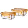 Набор стеклянных контейнеров для хранения продуктов Corning VISIONS с термосумкой