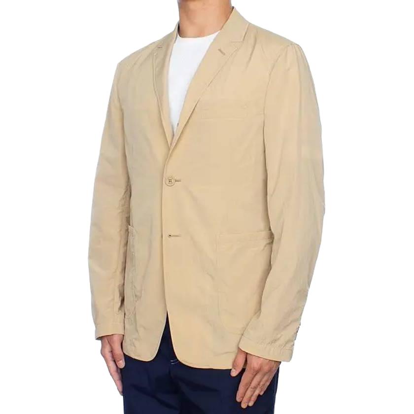 THOM BROWNE Jackets Men's Beige Lapel Moderate Other MJU548A-07126-250
