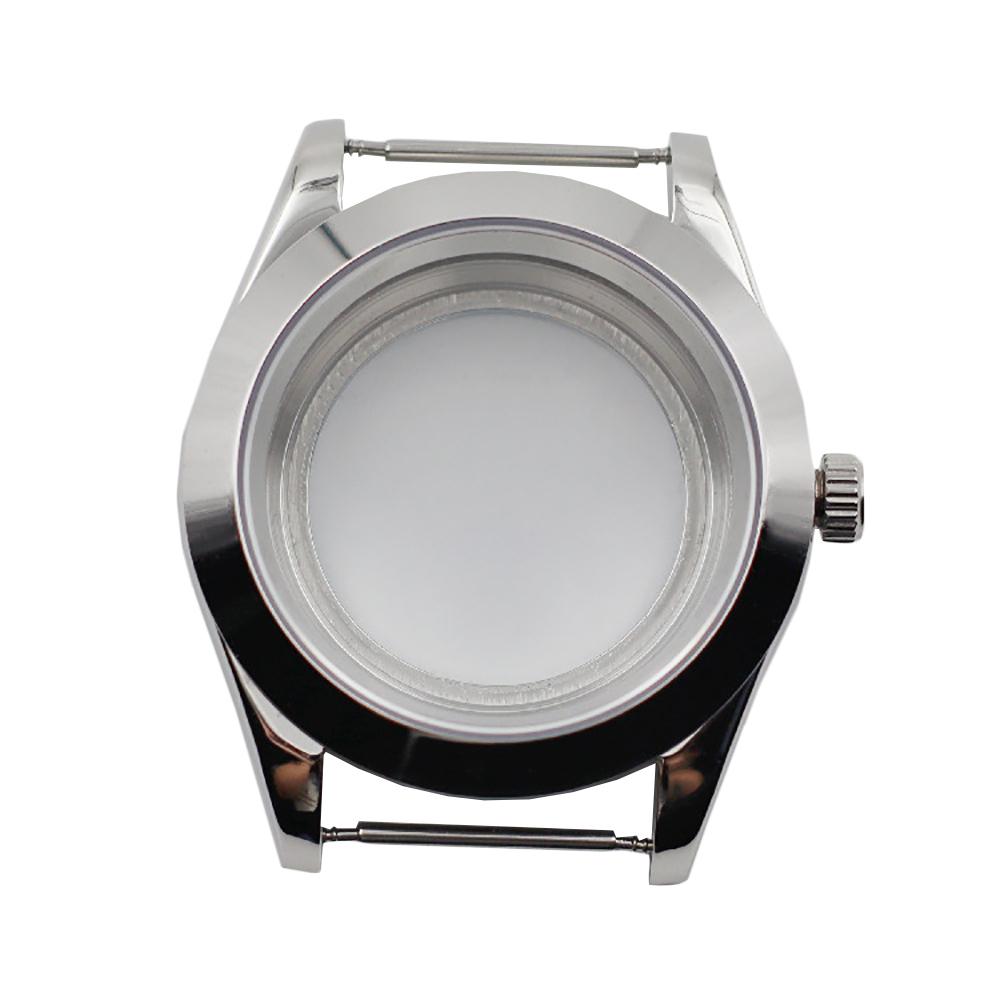 41mm Sapphire Glass Watch Case Fit For ETA 2824 Waterproof