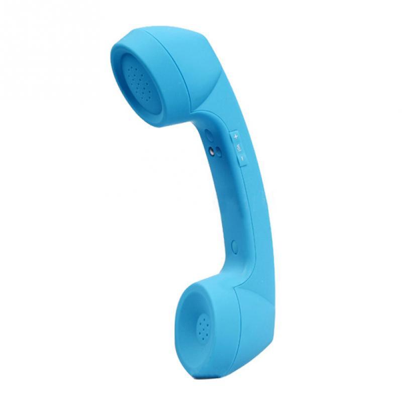 Wireless Bluetooth-compatible Retro Receiver Anti-radiation Telephone Handset External Microphone