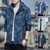 Весенняя новая повседневная куртка мужская весенняя трендовая водонепроницаемая куртка для активного отдыха мужская одежда